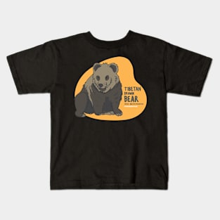 The Tibetan Brown Bear Kids T-Shirt